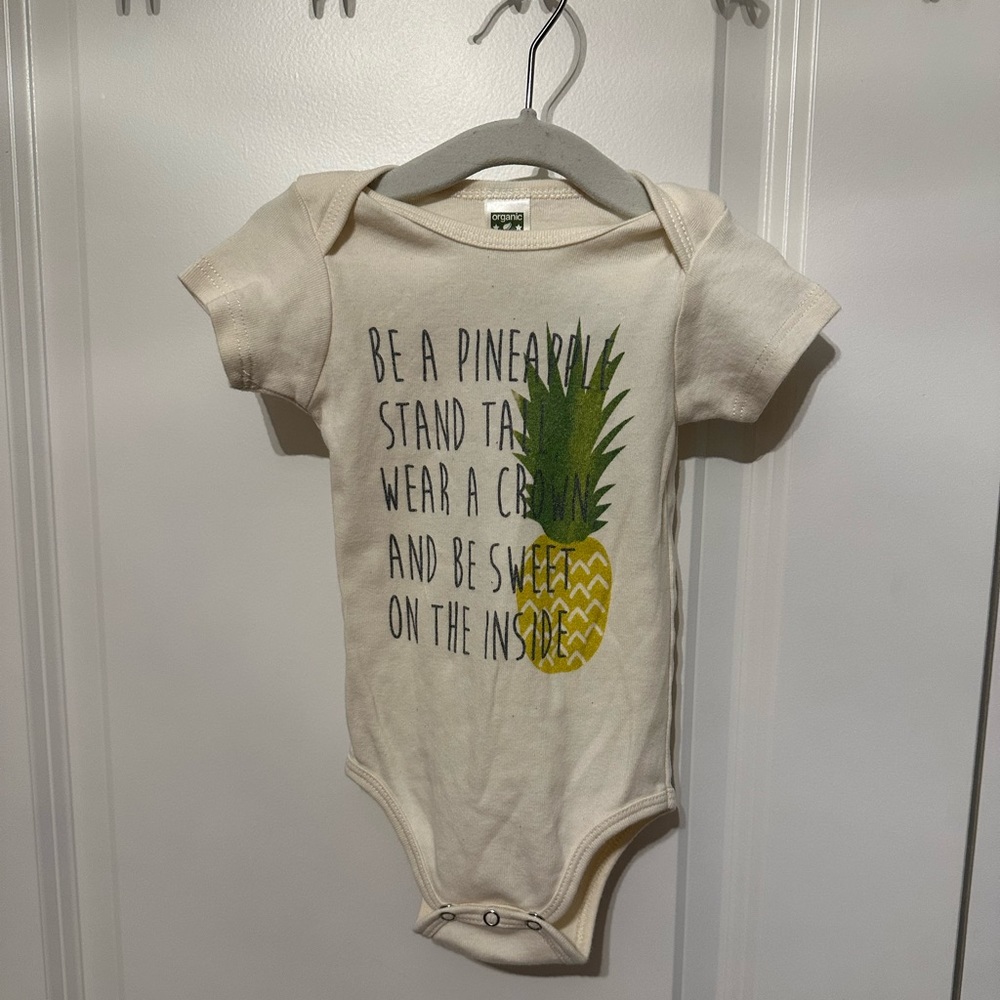 Organic Royal Apparel 3-6 Months Onsie
